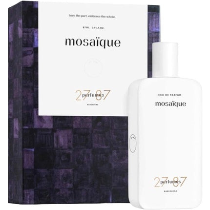 Parfum, 27 87, Mosaïque, alb, 87 ml