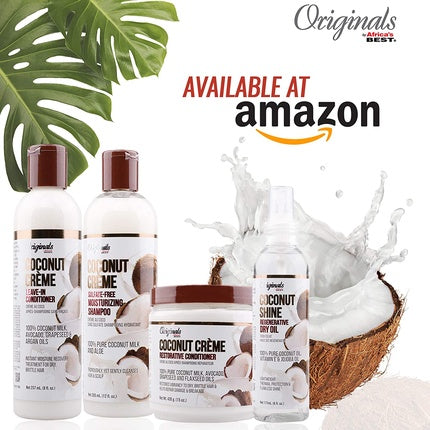 Șampon Aunt Jackie's Coconut Creme fără sulfați 355ml