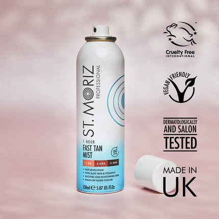 Auto-bronzant spray St. Moriz 1 Hour Fast alb
