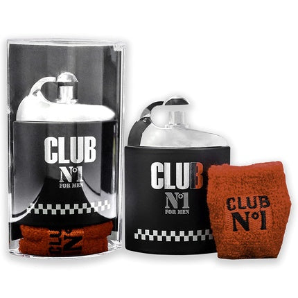 Parfum Bărbați Club N1 EDT Spray, 3.3 oz, Culoare Neagră și Albă