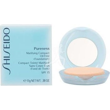 Pudră, Shiseido, Pureness SPF 15, albastru deschis