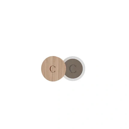 Pudră pentru ochi, Couleur Caramel, Brun No. 056, ambalaj natural, vârf burete