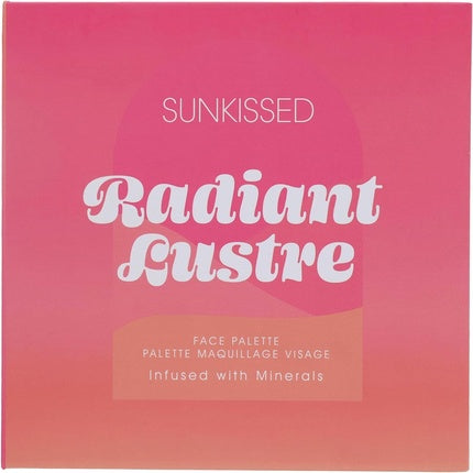 Paletă Machiaj Sunkissed Radiant Lustre, roz