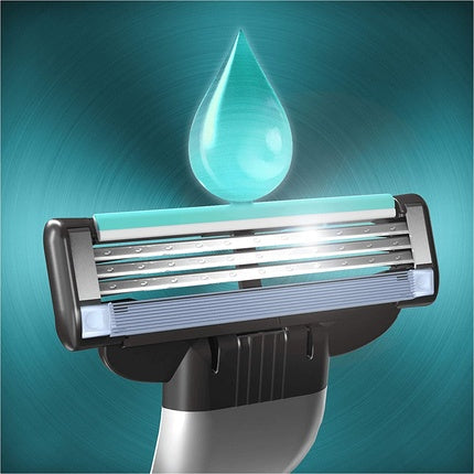 Ras pentru bărbați Gillette Mach3 cu benzi de umiditate îmbunătățite
