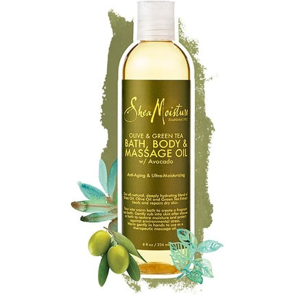 Ulei de corp Shea Moisture Olive & Green Tea 8oz