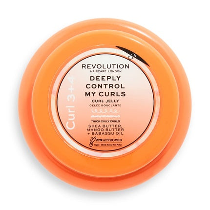 Gel păr, Revolution, Curl Jelly, 200ml, portocaliu
