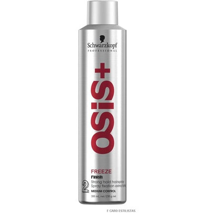 Spray fixativ, Schwarzkopf, OSiS Freeze, argintiu, 300 ml