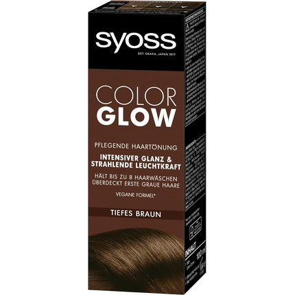 Vopsea Păr, Syoss, Color Glow, Maro Închis, 100ml