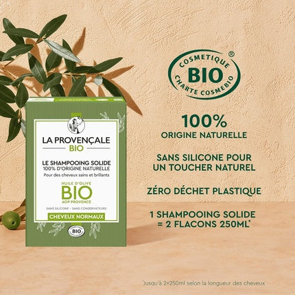 Șampon Solid La Provençale pentru Păr Normal, 60g