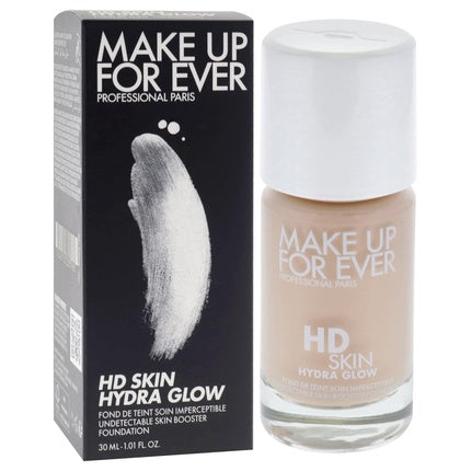 Fond de ten, Make Up For Ever, HD Skin Hydra Glow, porțelan