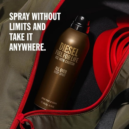 Body Spray Diesel Fuel for Life, 200ml, maro
