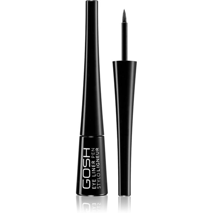 Tuș de ochi lichid Gosh, nuanța 01 Negru, 2,5 ml