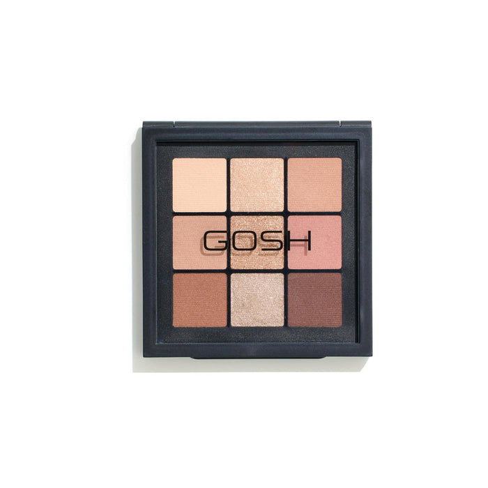 Paletă de farduri de pleoape Gosh Eyedentity, nuanța 006, 9 nuanțe, 8 g