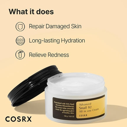 Crema de fata, Cosrx, Advanced Snail 92, 100g