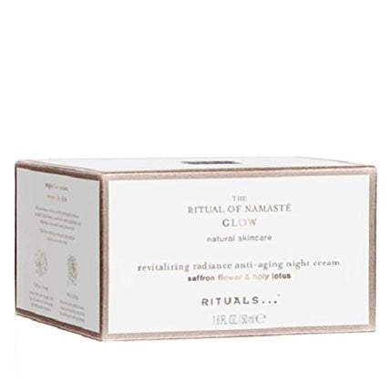 Cremă de noapte anti-îmbătrânire, Rituals, The Ritual of Namasté Glow Collection, 50 ml