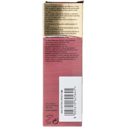 Luciu de buze, Max Factor Lipfinity Essential, 330 Burgundy, 2ml