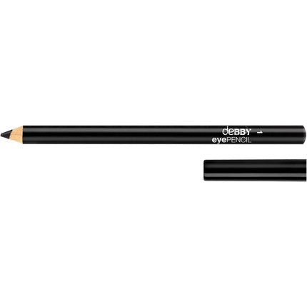 Creion pentru ochi Debby, rezistent la apă, negru, long lasting