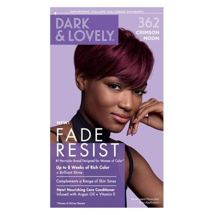 Vopsea de Păr Dark & Lovely Color #362 Crimson Moon, 90g