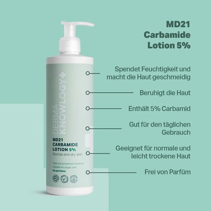 Loțiune corp, MDerma, MD21, carbamidă 5%, 400ml