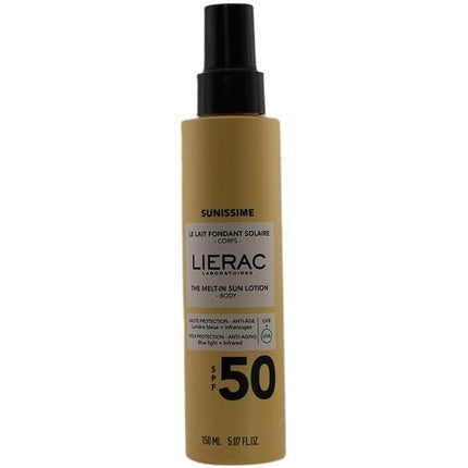 Lapte protectie solara, Lierac, Sunissime SPF50, 150ml