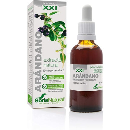 Supliment alimentar, Soria Natural, extract concentrat de Cranberry, 50ml