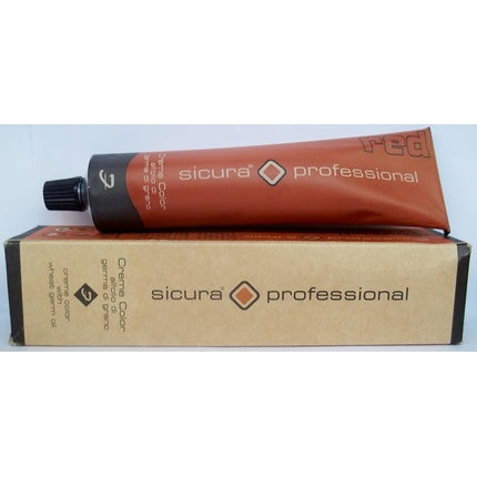Vopsea de par, Sicura Professional, Crema, rosu