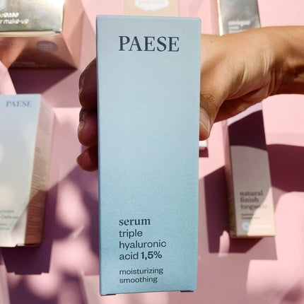 Ser cu acid hialuronic, Paese Cosmetics, triple, 15ml