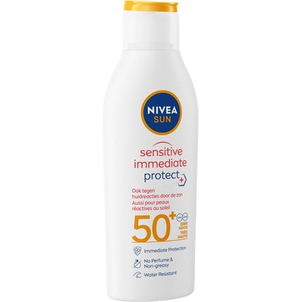 Lapți de soare Nivea Sun Sensitive Antiallergy SPF 50