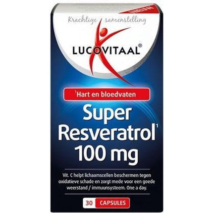 Supliment Lucovitaal Super Resveratrol 100 mg, 30 capsule