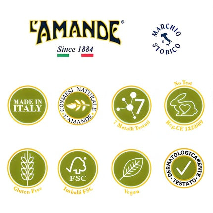 Crema hidratantă pentru corp L'Amande, 150ml, pentru toate tipurile de piele cu vitamina C