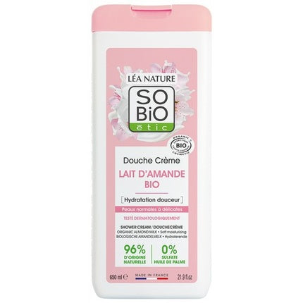 Lea Nature So Bio Etic Almond Milk Cream Shower, 650ml