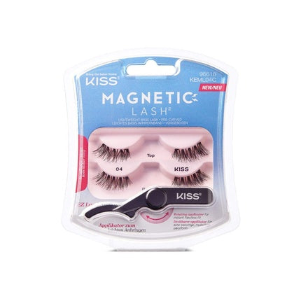 Rimă false, Kiss My Face, Magnetic Lash Nr. 96618, negre, 1 pereche