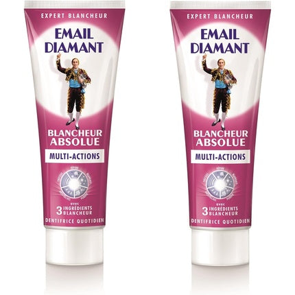 Pastă de dinți Email Diamant Blancheur Absolue Multi-Actions, 75ml