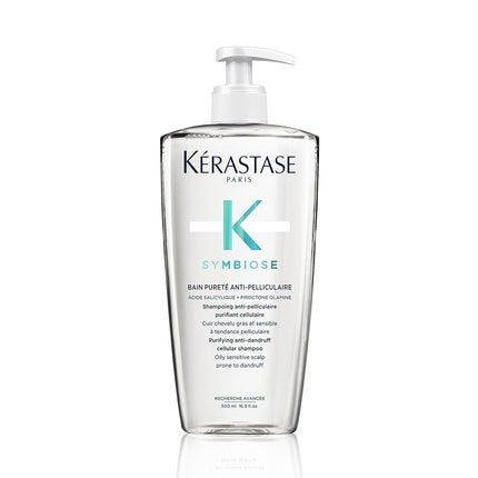 Sampon anti-matreata, Kérastase Symbiose, scalp gras si sensibil, 500ml