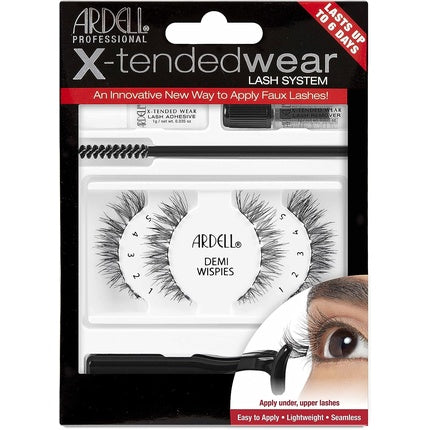 Gene false Ardell X-Tended Wear Demi Wispies Negre