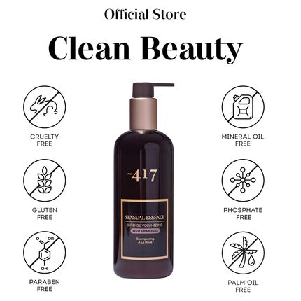 -417 Dead Sea Cosmetics Șampon de Volumizare cu Ulei de Avocado și Vitamina E 11.83oz - 100% Vegan