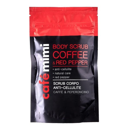 Scrub pentru corp, Cafe Mimi, cafea si ardei iute, 150g