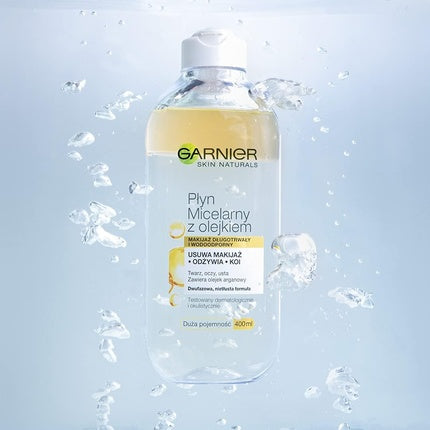 Loțiune micelară, Garnier, Skin Naturals cu ulei, 400ml