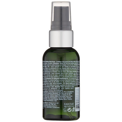 Spray pentru scalp, CHI Tea Tree Oil Soothing Scalp Spray, 2 FL Oz, ambalaj verde