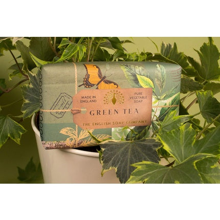 Săpun solid The English Soap Company Green Tea, vegetal, 200g