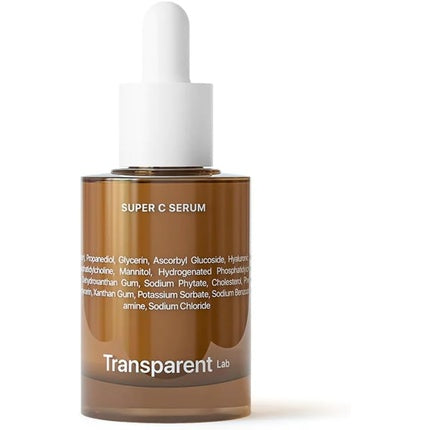 Serum Facial Anti-Îmbătrânire cu Vitamina C, Transparent Labs