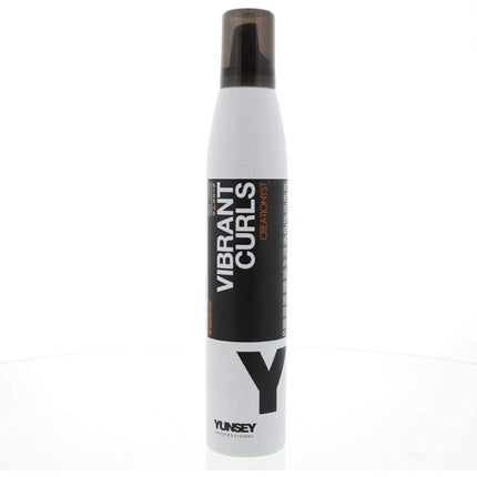 Mousse păr, Yunsey, Vibrant Curls, 500g, alb-negru
