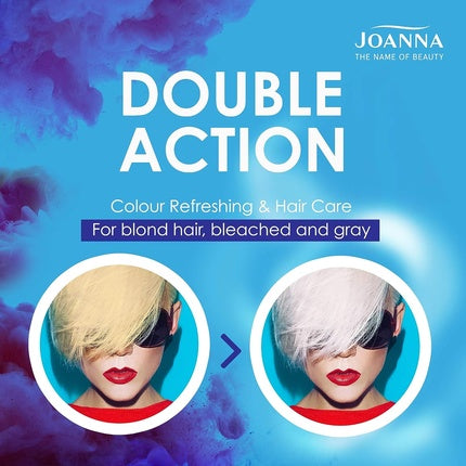 Balsam pentru păr, Joanna, Ultra Color pentru nuanțe argintii și platină, 200g