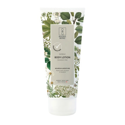 Loțiune corporală Raunsborg pentru piele sensibilă, fără parfum, 374g
