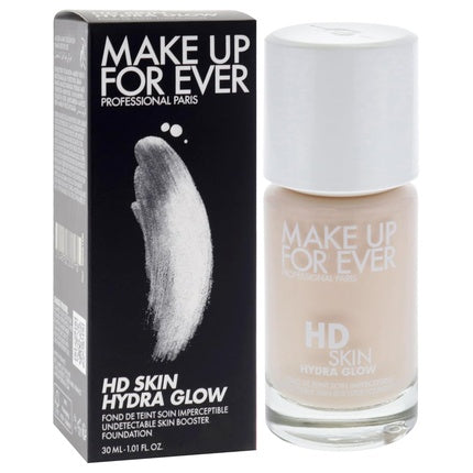 Fond de ten, Make Up For Ever, HD Skin Hydra Glow, alabastru