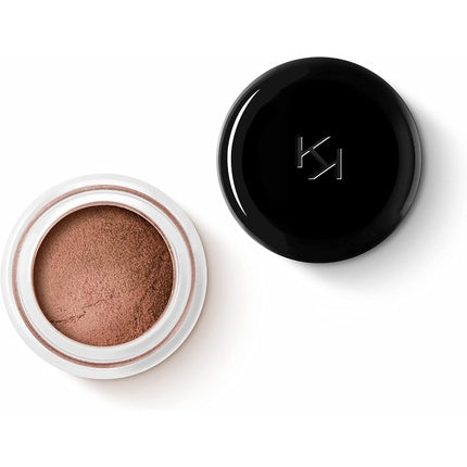 Fond de ochi mousse Kiko Milano Lasting Mousse Eyeshadow 05 Dark, maro cu efect metalic