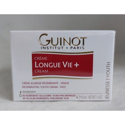 Crema de față regenerantă Long Life - Guinot, 50ml