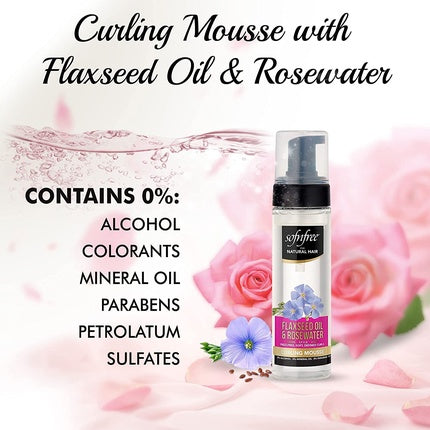 Spumă păr ondulat, Sof N' Free, incolor