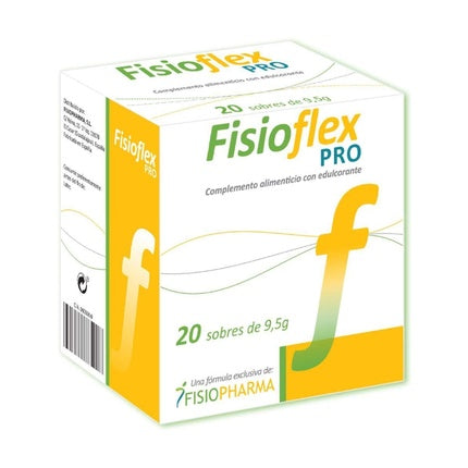 Fisioflex PRO, 20 săculețe de 9.5g, supliment alimentar cu efect edulcorant