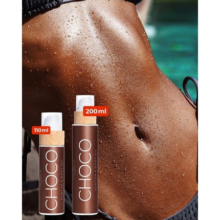 Ulei de bronzant și corp Cocosolis Choco 200ml